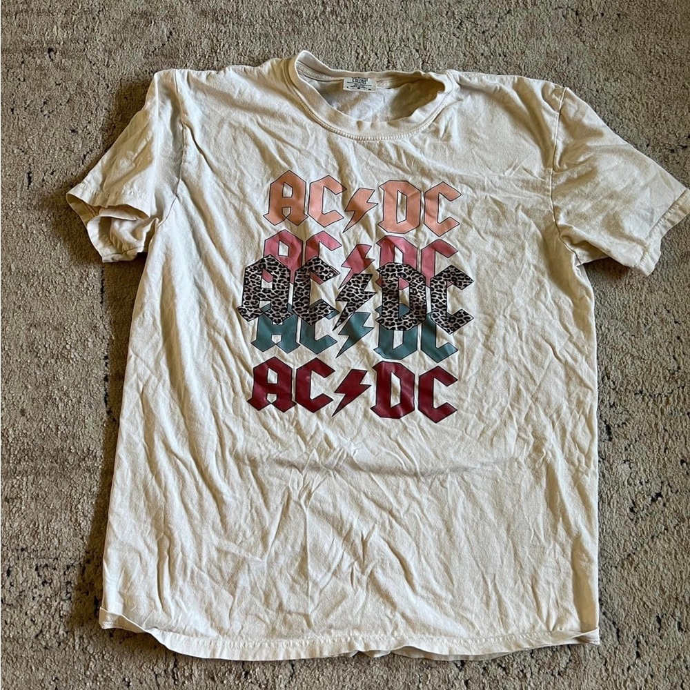 Womens Band Tee Large